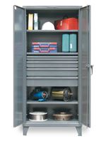 Strong Hold - 36-243-4DB - Industrial Cabinet with 4 Drawers