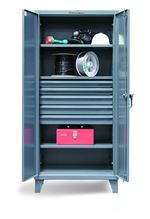 Strong Hold - 36-243-5DB - Industrial Cabinet with 5 Drawers