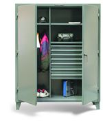 Strong Hold - 45-W-242-7DB - Industrial Uniform Cabinet with 7 Drawers