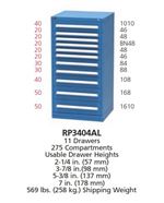 RP3404AL - XRP3404AL - Vidmar Model 340 Cabinet Combination