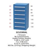 SCU3389AL - XSCU3389AL - Vidmar Model 340 Cabinet Combination