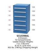 SCU3398AL - XSCU3398AL - Vidmar Model 340 Cabinet Combination