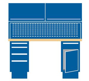 TB3403-BTB4830 - Lista Techbench Combination