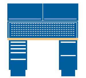 TB3503-PLB4830 - Lista Techbench Combination