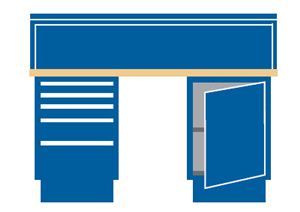 WB1502-BTS6030 - Lista Workbench Combination