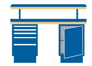 WB1503-GLS6030 - Lista Workbench Combination