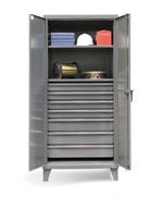 Strong Hold - 36-242-7DB - Industrial Cabinet with 7 Drawers