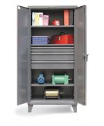 Strong Hold - 36-243-3DB - Industrial Cabinet with 3 Drawers