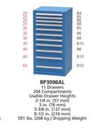 RP3098AL - XRP3098AL - Vidmar Model 340 Cabinet Combination