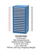 SCU3014AL - XSCU3014AL - Vidmar Model 340 Cabinet Combination