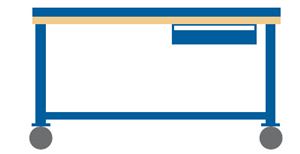 WB2101-BTS4830 - Lista Mobile Workbench Combination